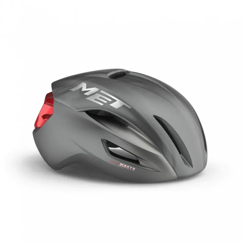 Met Manta Mips Dark Slate Red Helmet