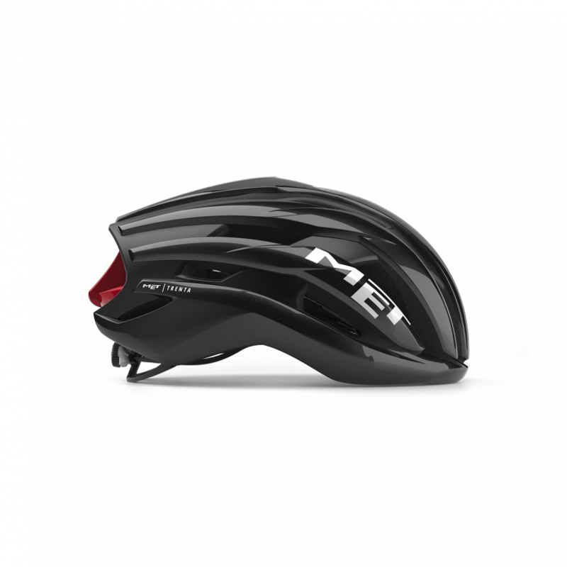 Met Trenta MIPS Road Helmet in Black/Red