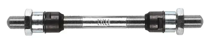 Cyclo Tools Cro-Mo 10mm Solid Rear Axle in Black/Silver