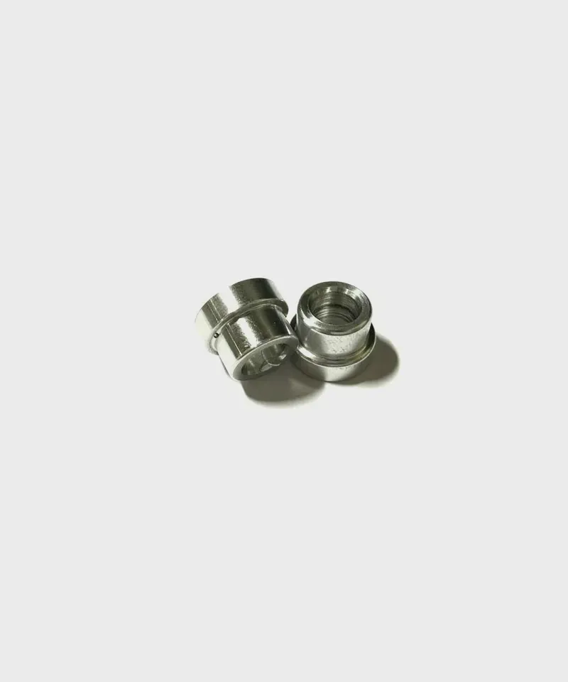 Fox Shock Aluminium Mounting Hardware Kit for DU Bushings in Silver