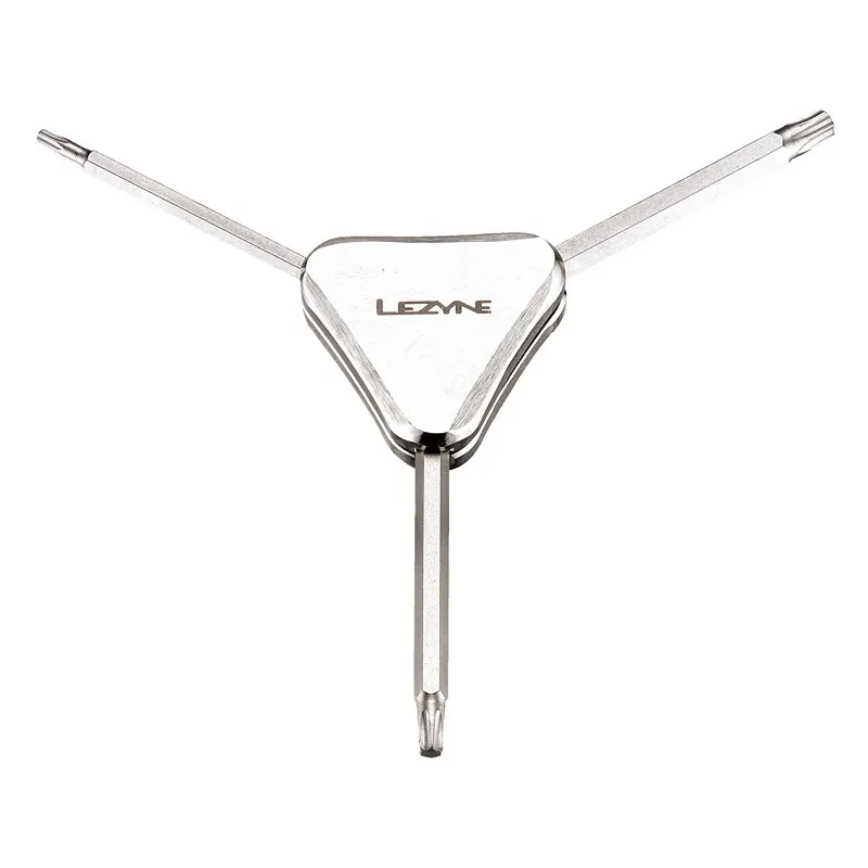 Lezyne 3 Way Wrench Tool in Silver