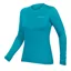 Endura BaaBaa Blend Long Sleeve Womens Baselayer in Blue