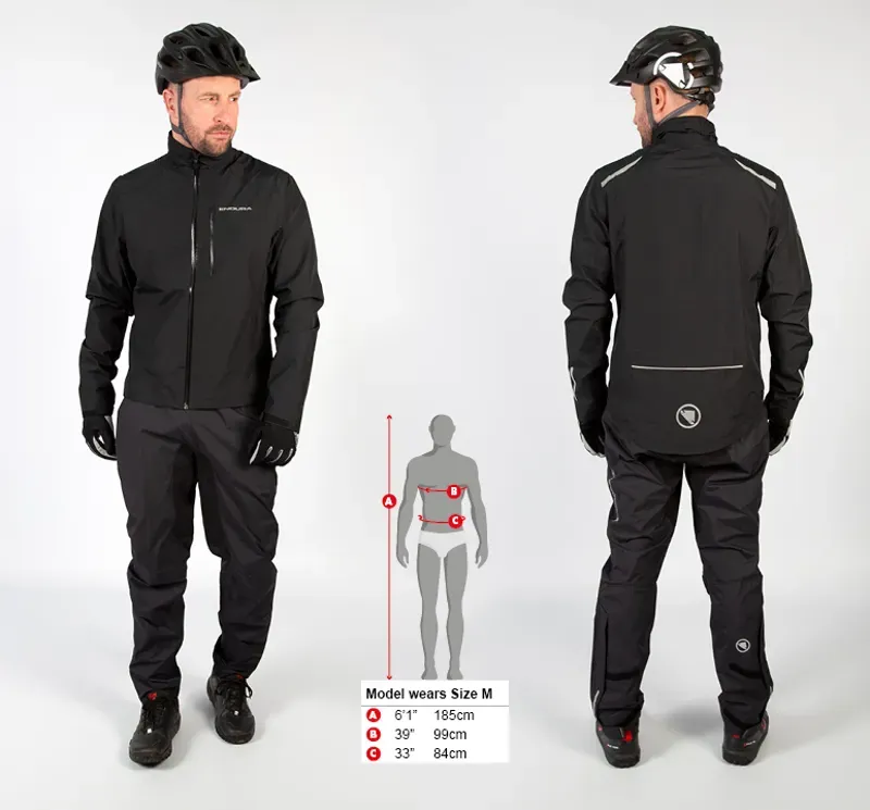 Endura Hummvee Waterproof Jacket in Black-1