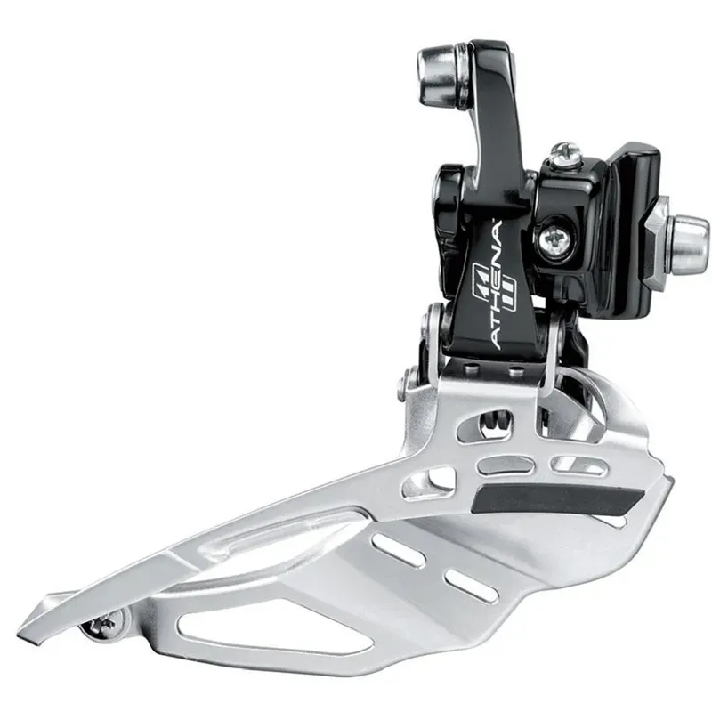 Campagnolo Athena 11s Triple Front Derailleur Braze-on in Black