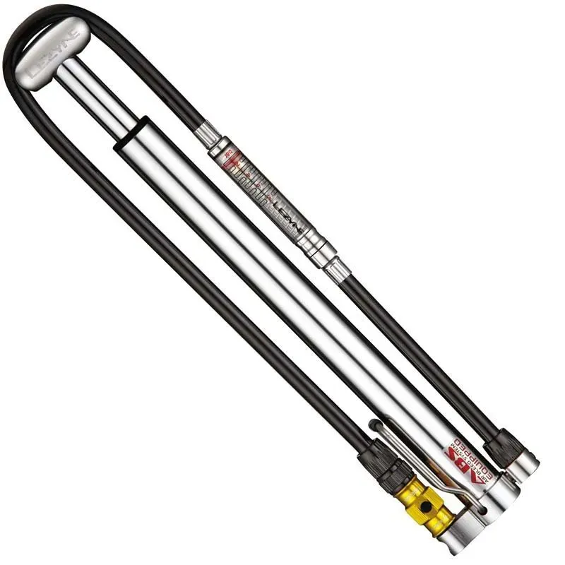 Lezyne Micro High Pressure Compact Track Pump in Silver