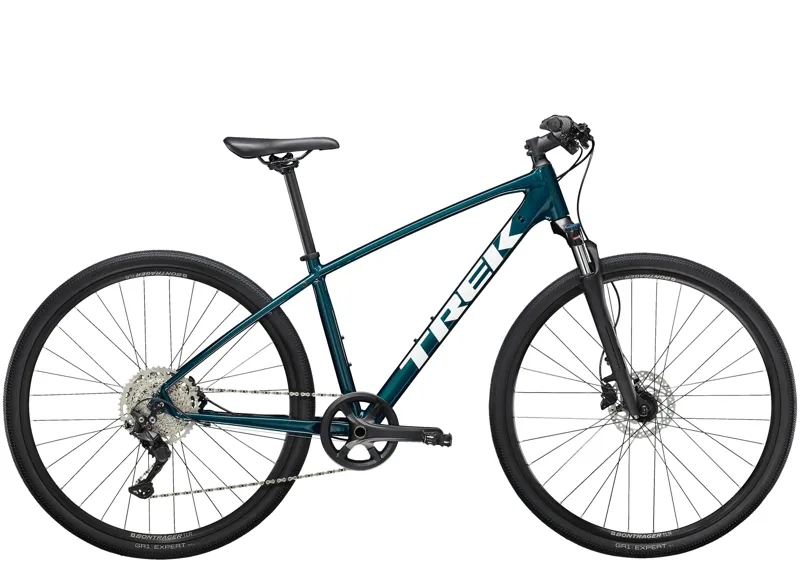 2022 Trek Dual Sport 3 Hybrid Bike in Dark Aquatic