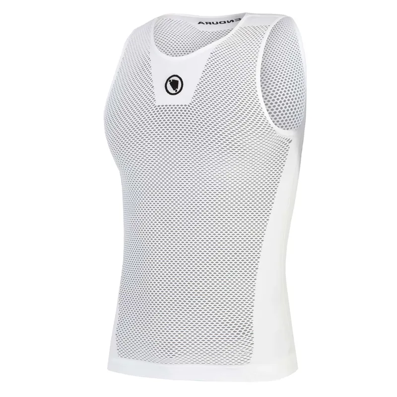 Endura Sleeveless Fishnet Baselayer in White