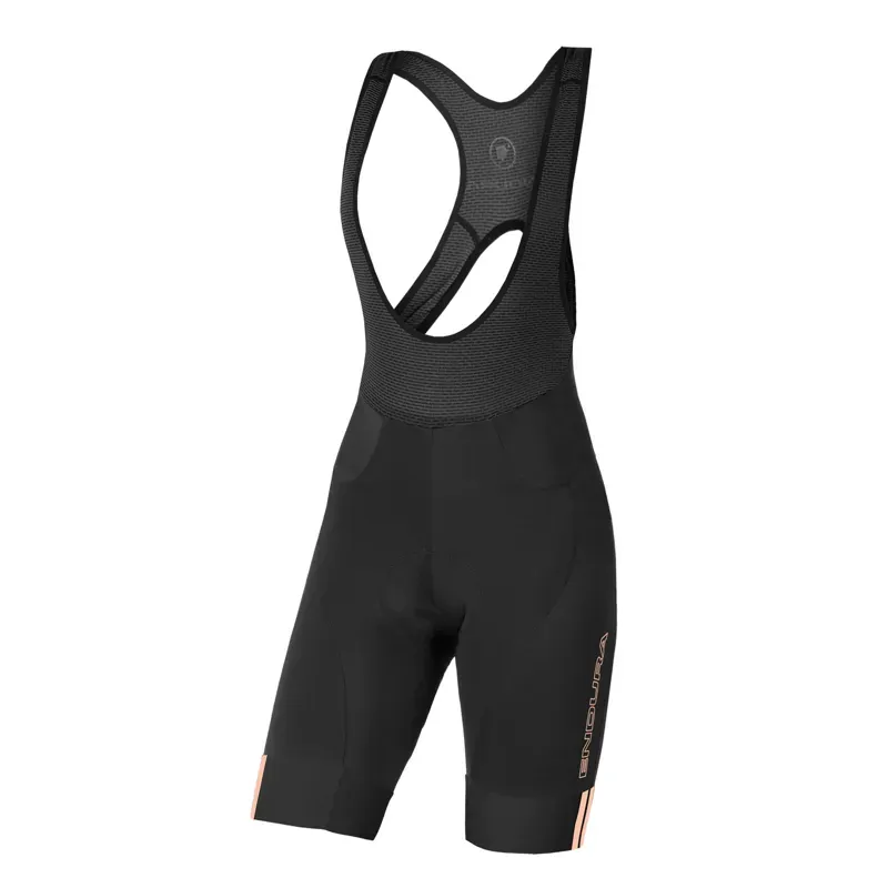 Endura Women's FS260-Pro DS Bibshorts in Neon Peach