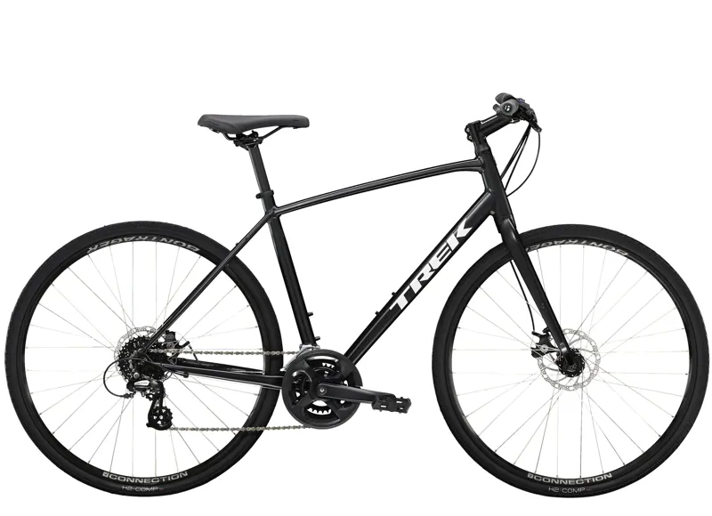 2023 Trek FX 1 Disc Hybrid Bike in Satin Black