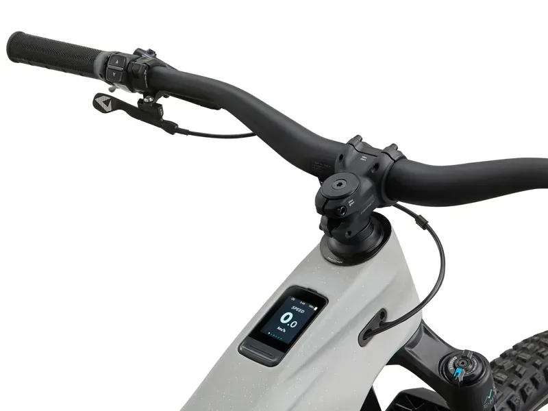 Giant Reign Advanced E+ 2 E-MTB in Moon Dust-9