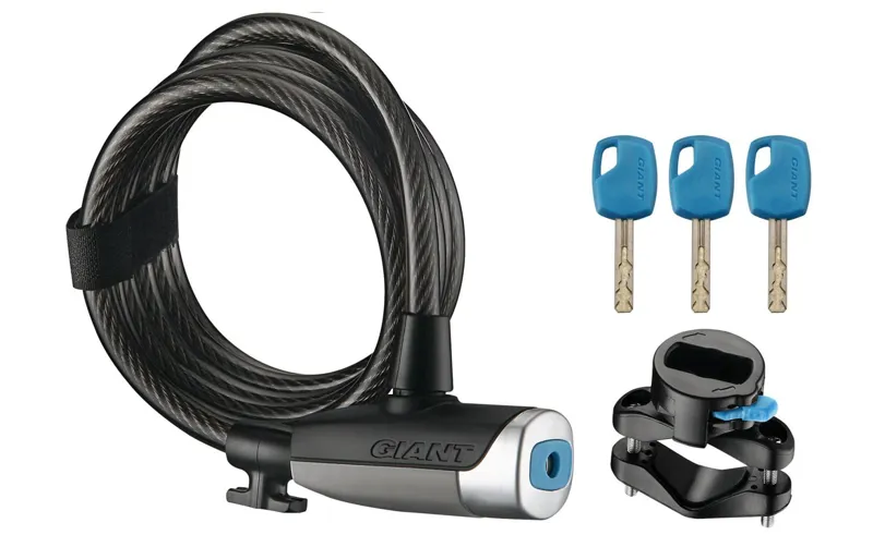 2020 Giant Surelock Flex Key Coil 10 Black