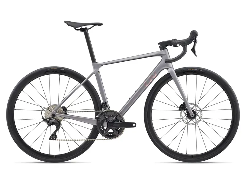 Liv Langma Advanced 2 Pro Compact Road Bike In Native Grey/Chrome
