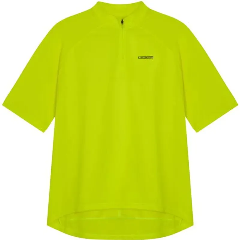 Madison Freewheel SS Jersey in Hi-Viz Yellow