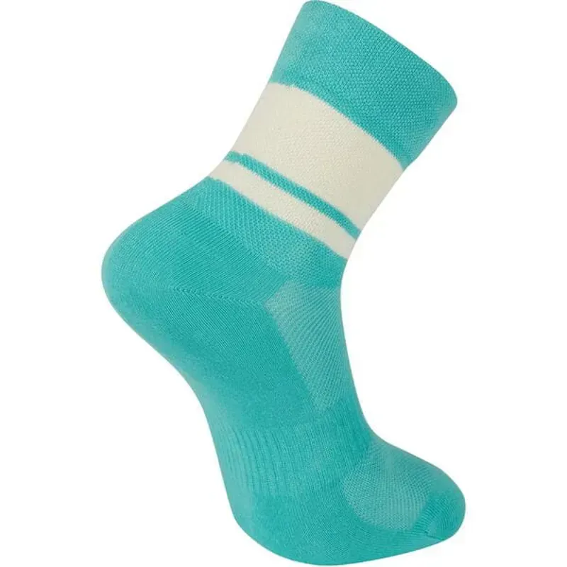Madison Freewheel Sock In Aqua Blue-1