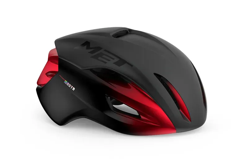 Met Manta Mips Helmet in Red Black
