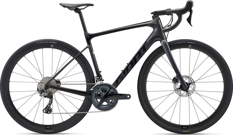 Giant Defy Advanced Pro 2 Ultegra Carbon Road Bike in Black Chrome