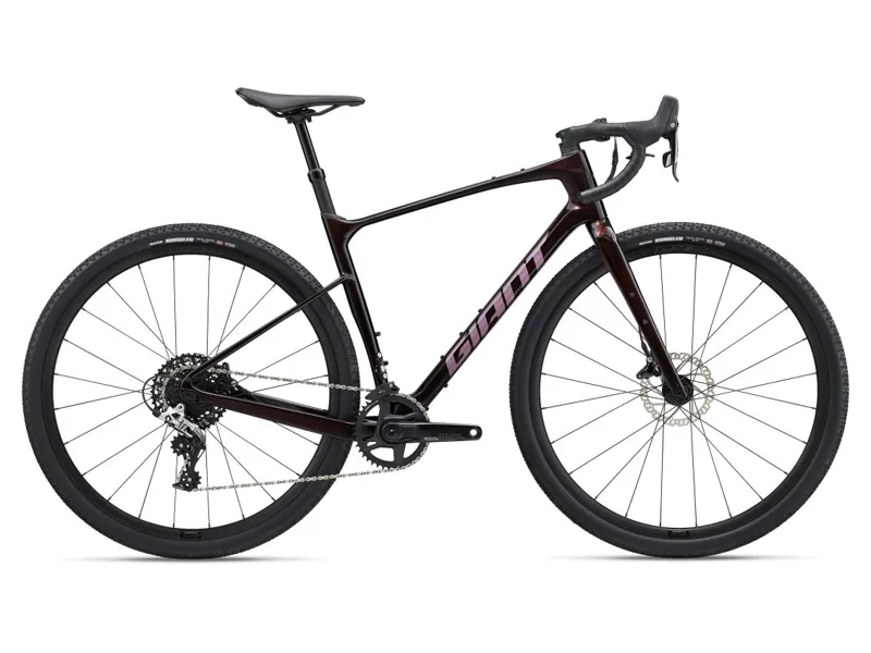 Giant Revolt Advanced 1 Gravel Bike in Cordovan