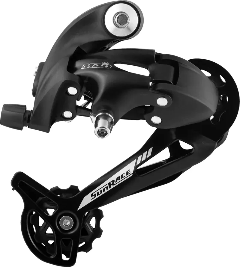 Sunrace and Sturmey Archer RDM41 7/8 Speed Rear Derailleur in Black