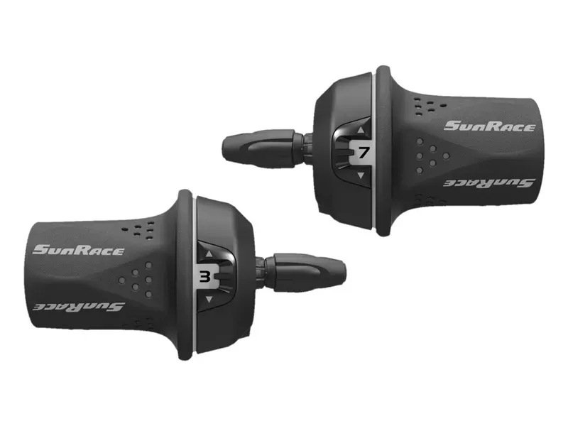 Sunrace and Sturmey Archer TSM21 Left Friction 3-Speed Twist Shifter