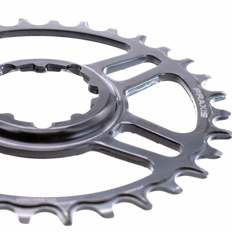 Praxis Works Steel Direct Mount NW 1x 30-tooth 0mm Chainring in Black-2