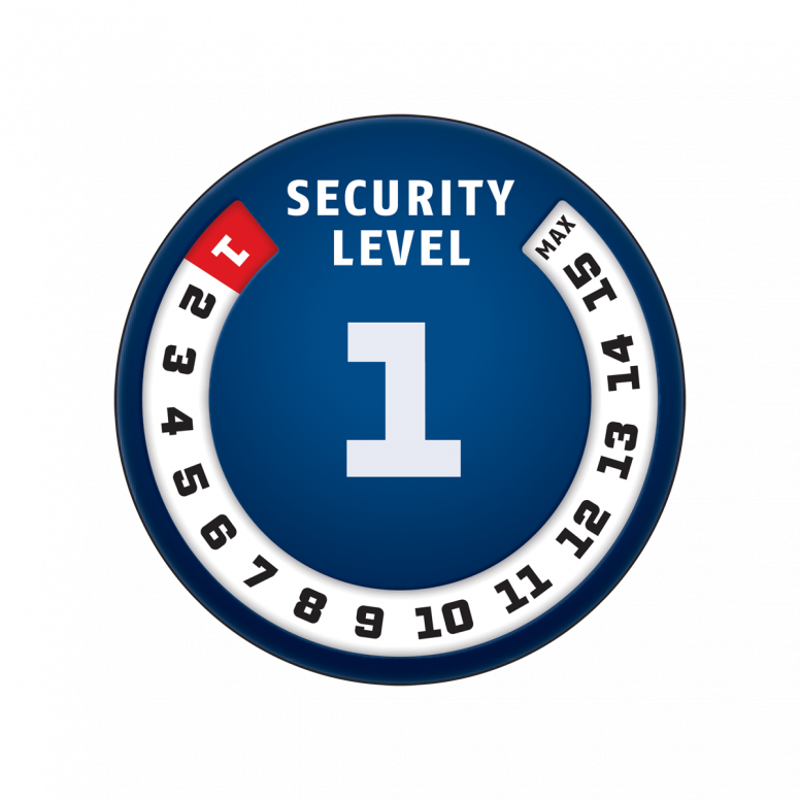 Abus 3506K Cable Lock 120cm in Black-1