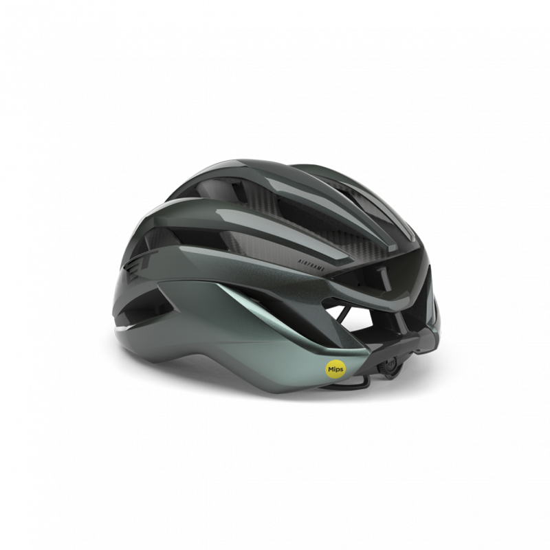 Met Trenta 3K Carbon Airframe Helmet in Teal -1