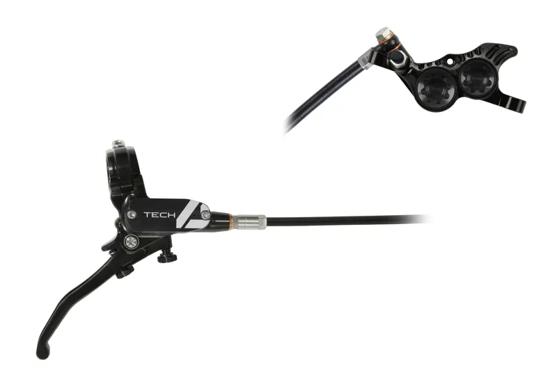 Hope Tech 4 V4 - No Rotor - Black/Black Brake