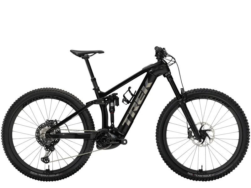 Trek Rail 9.9 CXR Electric Mountain Bike in Smoke Black