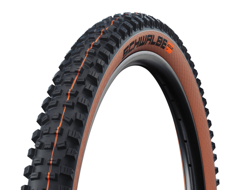 Schwalbe Hans Dampf Supertrail Speedgrip TLE Tyre in Black