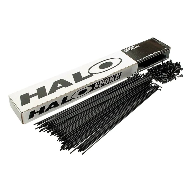 Halo Black 14G D/B Spokes 186Mm