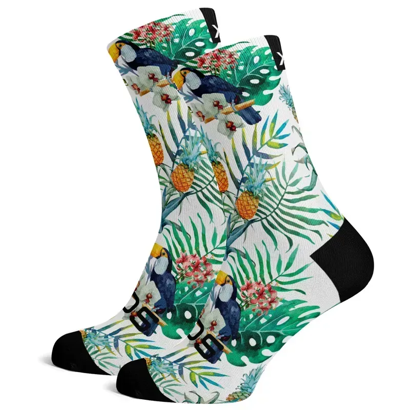 Sox Footwear Premium Crew Socks in Tropical