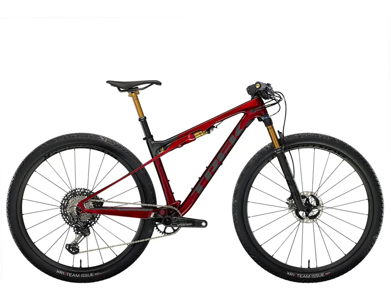 Trek Supercaliber 9.9 XTR Cross Country Mountain Bike in Crimson
