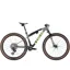 Trek Supercaliber SLR 9.9 Flight Attendant Gen 2 XC Mountain Bike In Navy Carbon Smoke Blue/Slate Grey/Glowstick Green