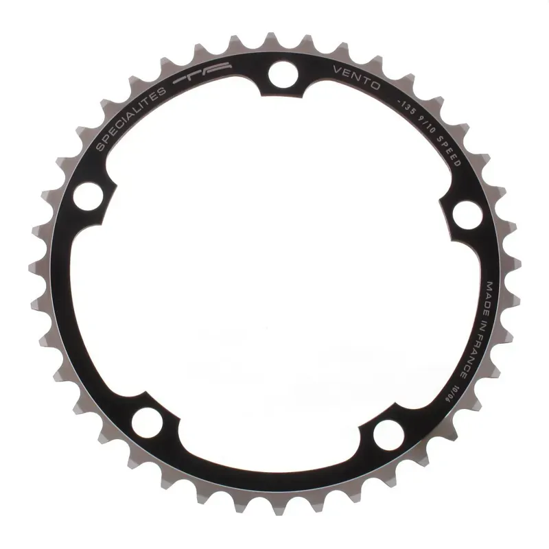TA Vento 135-pcd 9/10-speed Campagnolo Chainring in Black