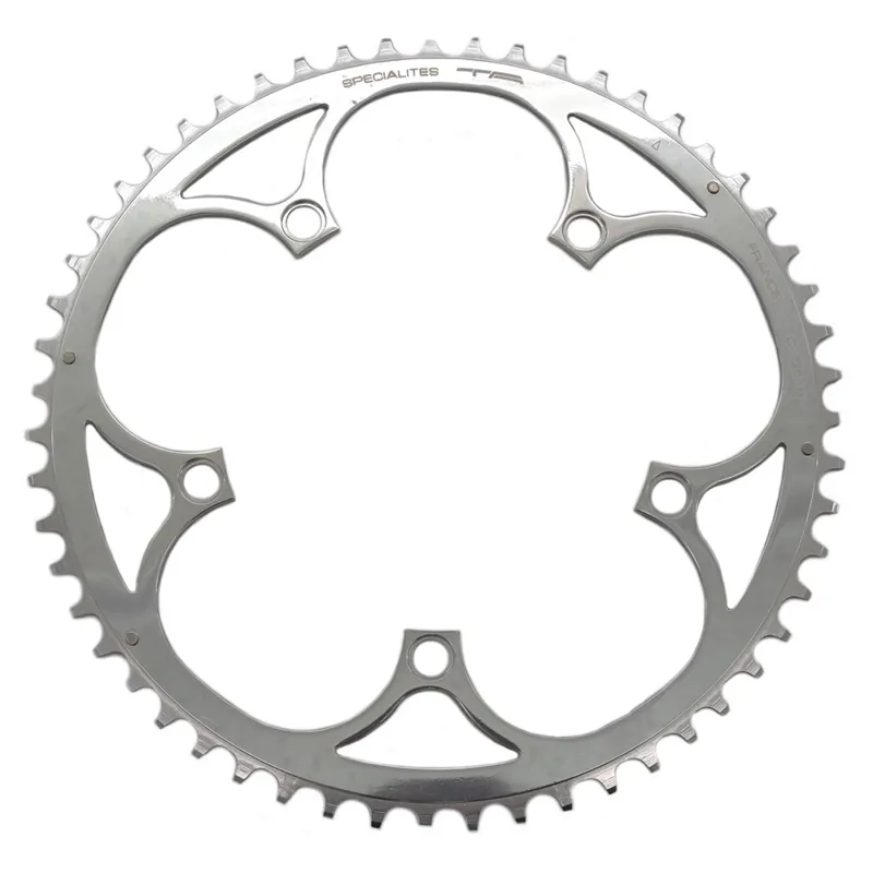 TA Vento 135-pcd 9/10-speed Campagnolo Chainring in Silver-1