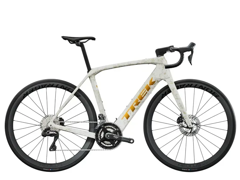 Trek Domane+ SLR 7 E-Road Bike In Era White/Supernova Marble