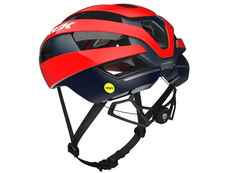 Trek Velocis MIPS Helmet in Viper Red/Nautical Navy-4