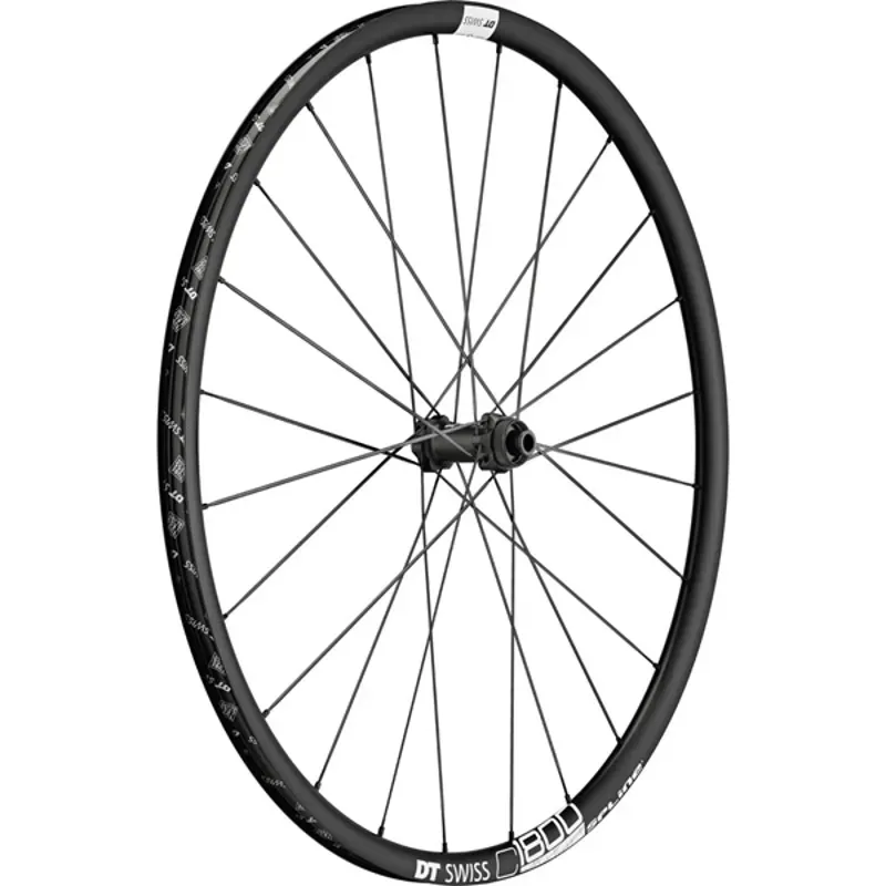 DT Swiss C1800 SPLINE Disc Brake Front Wheel in Black