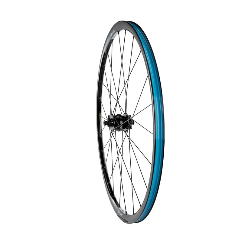 Halo White Line Road Disc Dyno 24h Front Wheel in Black